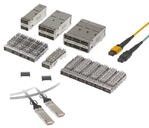 Molex zQSFP+ I/O Connectors